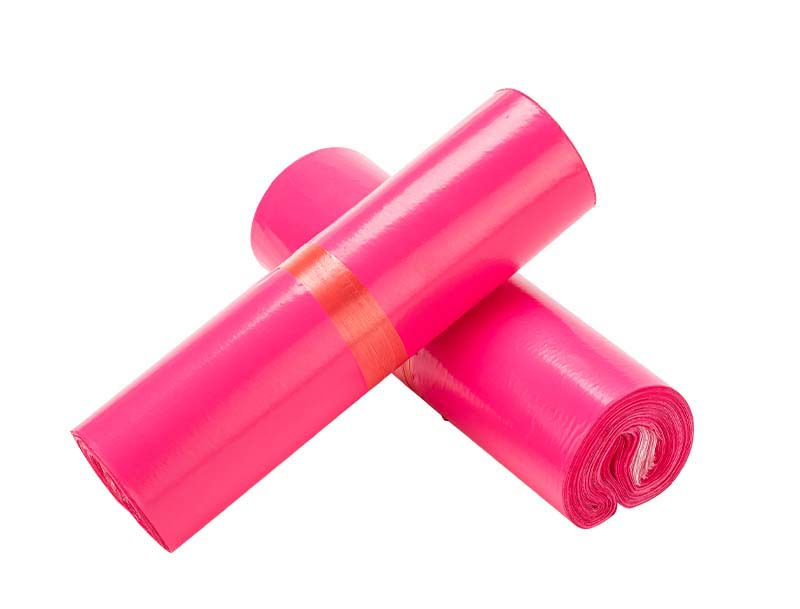 如东玫红色快递袋-02